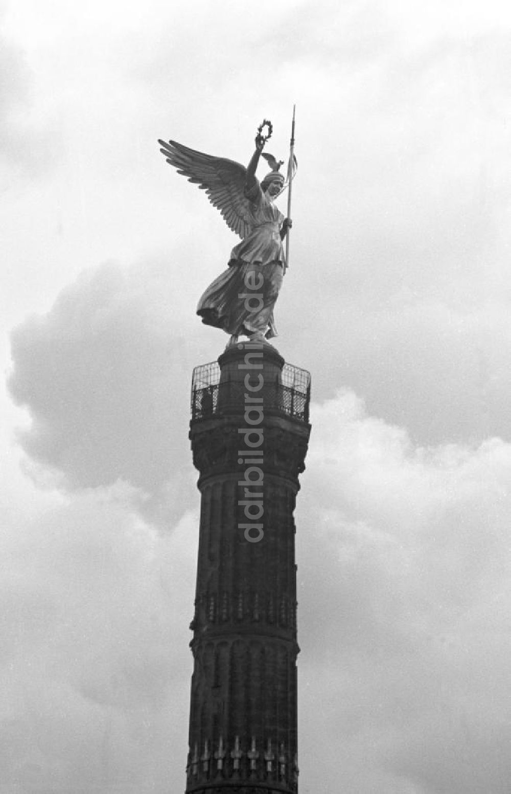 Berlin: Westberlin - Siegessäule 1957