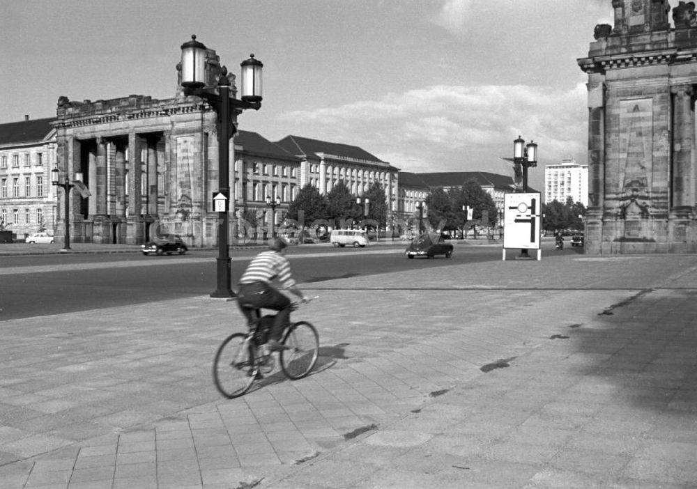Berlin: Westberlin - Straße des 17. Juni, 1958