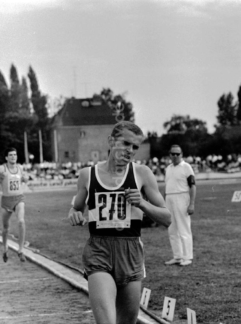 DDR-Bildarchiv: Halle - XX. Leichtathletik Meisterschaft Halle Klaus Hudecek, DHfK Foto unbekannt