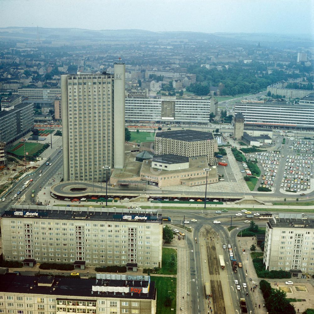 DDR-Bildarchiv: Chemnitz - Zentrum von Karl-Marx-Stadt