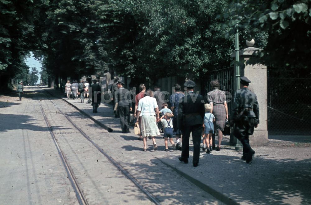 DDR-Bildarchiv: Halle an der Saale - Zoobesuch in Halle an der Saale 1943