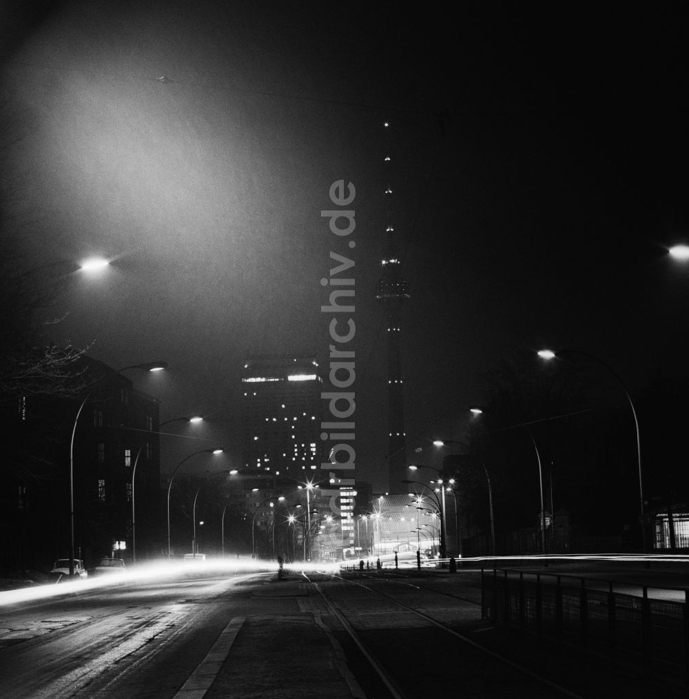 Nachtluftbild Berlin - Mitte - Nachtaufnahmen von Berlin
